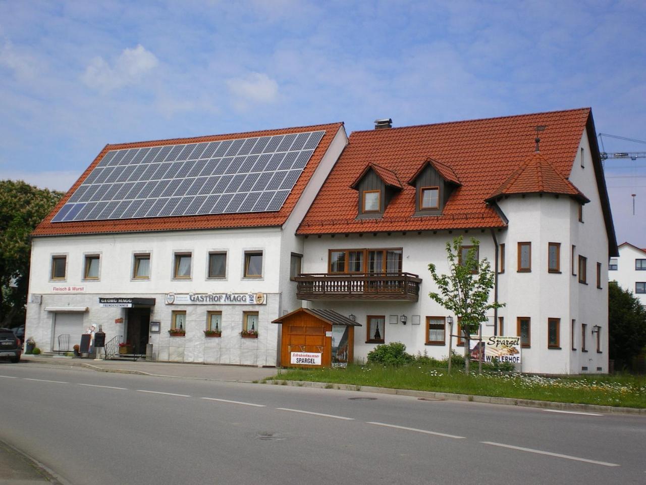 Gasthof Magg Hotell Biberbach  Exteriör bild