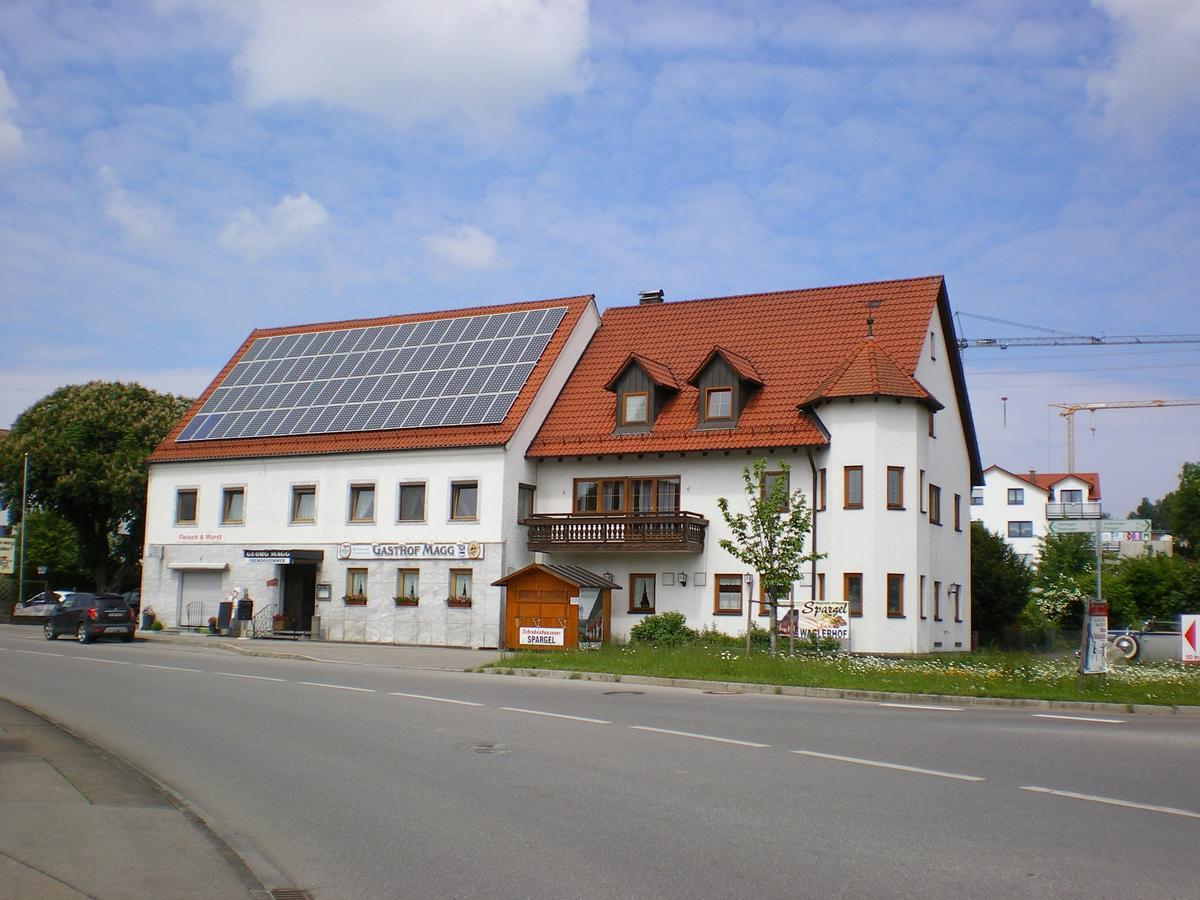 Gasthof Magg Hotell Biberbach  Exteriör bild